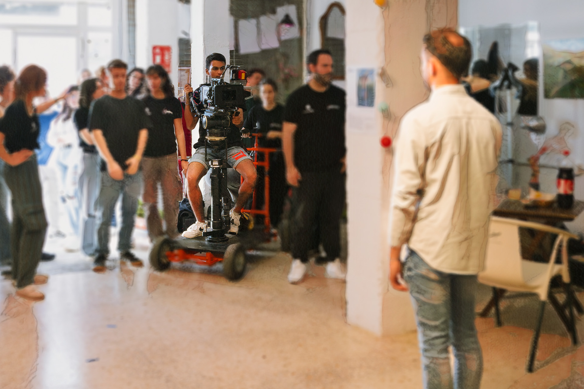 Nueva foto rodaje yasen